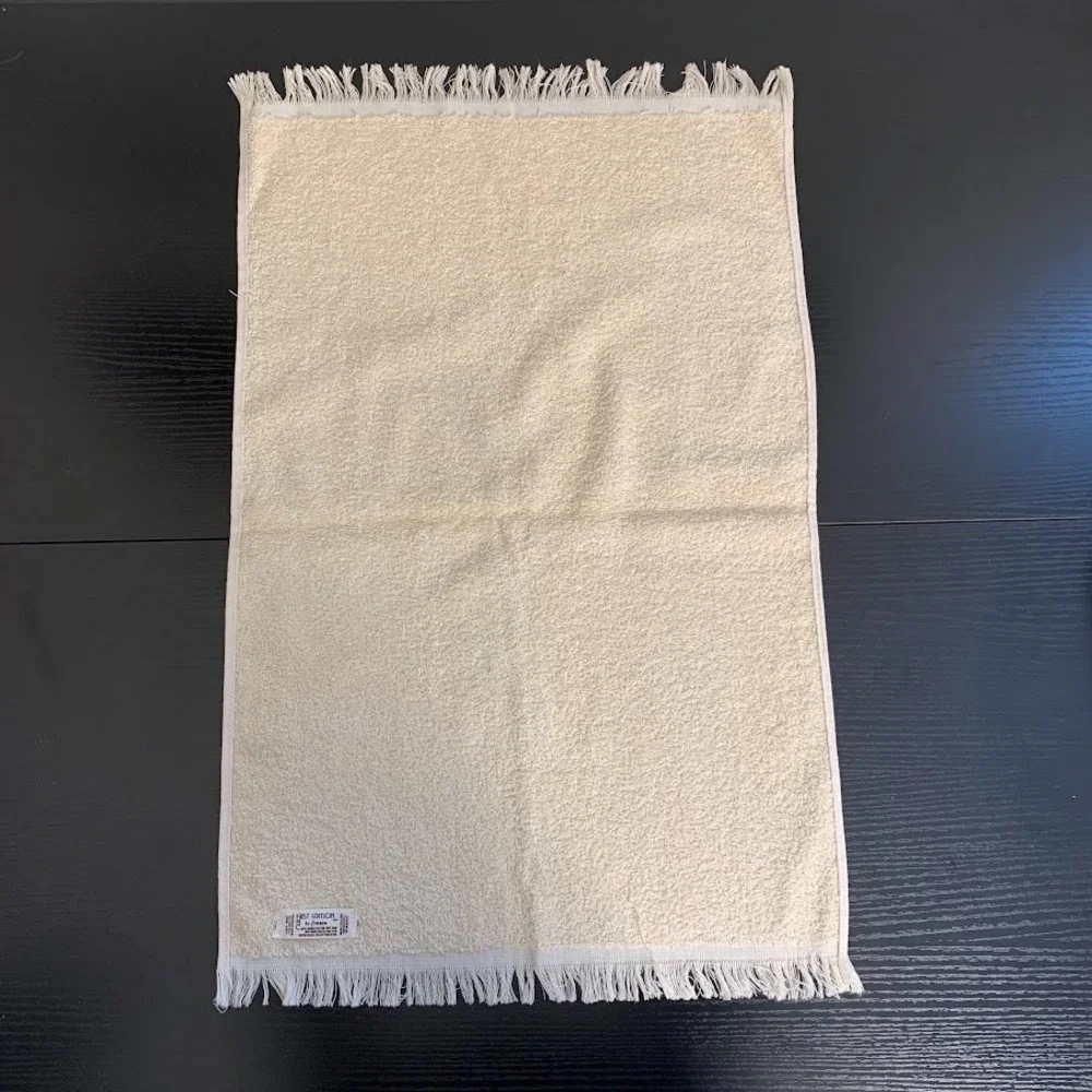 Vtg First Edition‎ by Franco Mushroom Terrycloth Kitchen Hand/Dish Fringed Towel